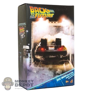 Display Box: Hot Toys Doc Brown (Deluxe Edition) (Empty Box)