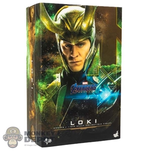 Display Box: Hot Toys Endgame Loki (Empty Box)