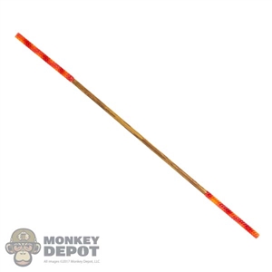 Weapon: Hot Toys Wood Grain Fighting Staff w/Effects