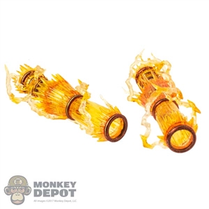 Weapon: Hot Toys Power Attacking Fire Effects w/Rings