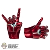 Hands: Hot Toys Iron Strange Hands w/Articulated Fingers (Light Up Function)