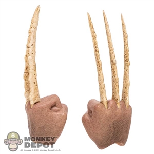 Hands: Hot Toys Wolverine Fists w/ Bone Claws