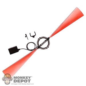 Sword: Hot Toys Inquisitor Red Double Lightsaber w/ Light-Up Function and Multitap (READ NOTES)