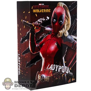 Display Box: Hot Toys Ladypool (Empty Box)