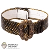 Belt: Hot Toys Snakeskin Leatherlike Belt