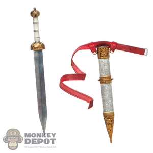 Sword: HY Toys Roman Sword w/Sheath + Belt (Metal)