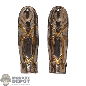 Armor: HY Toys Roman Metal Leg Guards