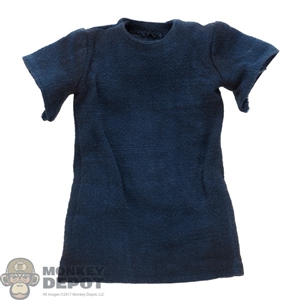Shirt: HY Toys Mens Blue Long Tunic (Weathered)