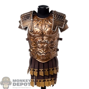 Armor: HY Toys Mens Bronze Cuirass w/Medusa Design