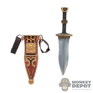 Knife: HY Toys Metal Dagger w/Sheath