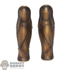 Armor: HY Toys Roman Metal Leg Guards