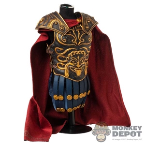 Armor: HY Toys Mens Metal Chest Armor w/Shoulder Guards + Cape
