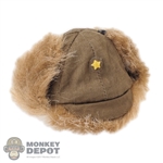 Hat: IQO Model WWII Japanese Winter Fur Cap