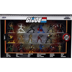 Boxed Set: Jada Toys GI Joe Nano Metal Figs 18 Piece Set (JD32913)