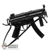 Weapon: KadHobby Molded Black MP5 w/ Grip and Elastic Sling