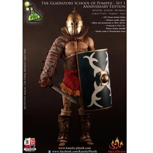 Boxed Figure: Kaustic Plastik The Gladiator School of Pompeii - Anniversary Edition (KP0004)