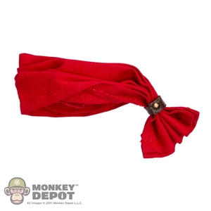 Scarf: Kaustic Plastik Red Scarf