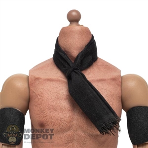 Scarf: West Toys Weathered Black Neck Scarf