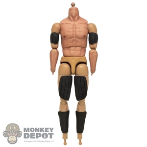 Figure: West Toys Base Body w/Painted Hair on Chest + Forearms