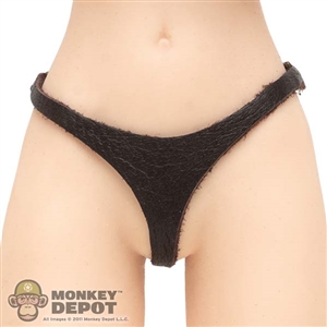 Bottoms: TBLeague Female Leatherlike Thong Underwear