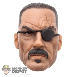 Head: Sideshow Major Bludd w/Eye Patch (no neck peg)