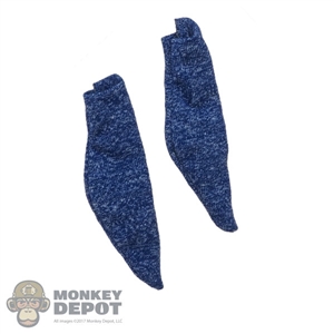 Socks: Magic Cube Mens Blue Socks