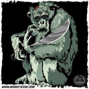 Monkey Depot Shirt: Mens Gnarly Monkey