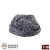 Hat: Magic Toys 1/12 Mens Gray Knitted Cap