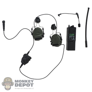 Mini Times AN/PRC 148 Radio w/Pelter COMTEC II Headset