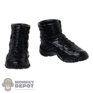 Boots: Mini Times Mens Molded Black Tactical Boots