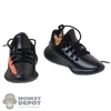 DAMAGED Shoes: Mini Times Mens Black + Orange Tactical Shoes (READ NOTES)