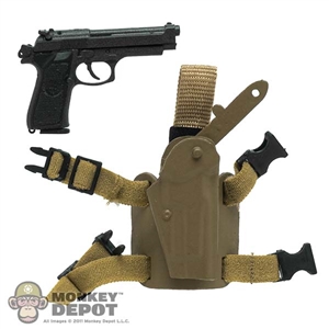 Pistol: Mini Times M9 Pistol w/ Drop Leg Holster