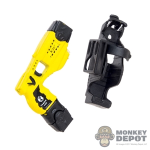Pistol: Modeling Toys X26 Police Stun Gun w/Exoskeleton Holster