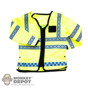 Coat: Modeling Toys Female British Police Hi-Vis Jacket