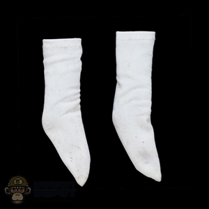 Socks: Mohr Toys Mens Dirty White Socks