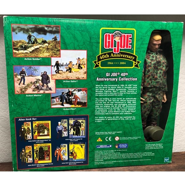 Boxed Figure: Hasbro GI Joe 40th Anniversary Action Marine (80779) (READ  NOTES)