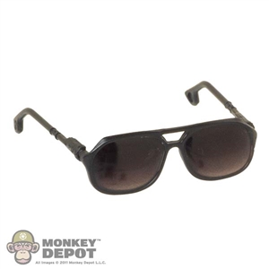 DAMAGED Glasses: DamToys Mens Black Sunglasses (READ NOTES)