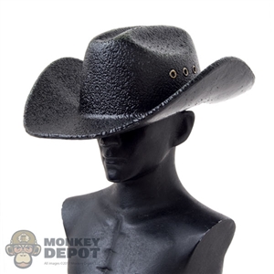 Hat: MomToys Black Molded Cowboy Hat