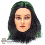 Head: MX Toys Black Hair Polaris w/Green Highlights