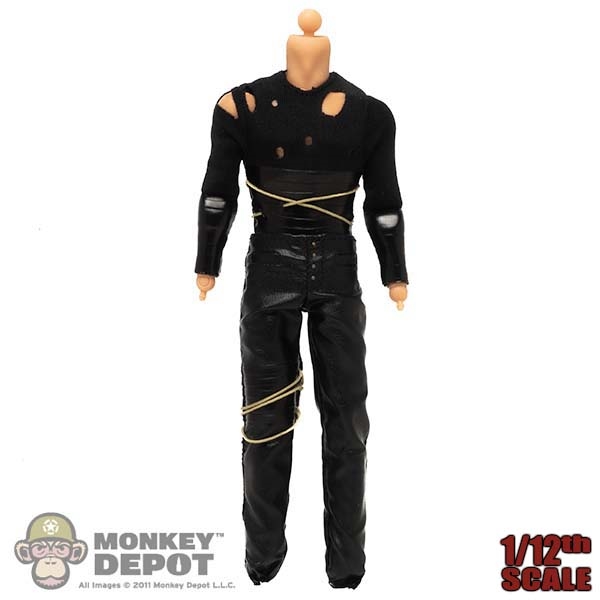 Monkey Depot - Figure: Mezco 1/12th The Crow Body w/Clothes