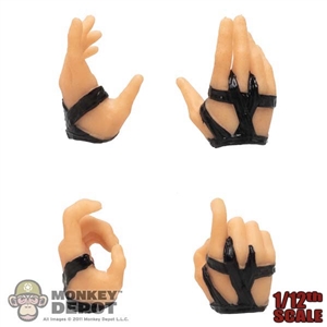 Hands: Mezco 1/12th Mens 4 Piece Hand Set