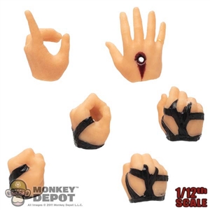 Hands: Mezco 1/12th Mens 6 Piece Hand Set