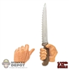 Hands: Mezco 1/12th Mens Hand Set w/ Knife