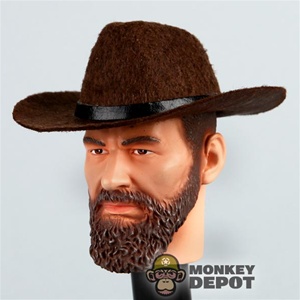 Hat: Newline Miniatures Cowboy Felt Brown