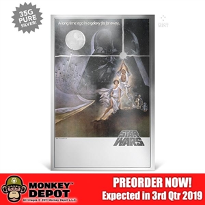 Collectible: New Zealand Mint Star Wars: A New Hope Silver Foil (904629)