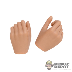 Hands: TBLeague Tan Female Relaxed Gripped