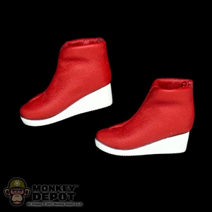 Shoes: TBLeague Red Space Boots w/Feet