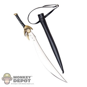 Knife: TBLeague Metal Sword w/Belt & Sheath