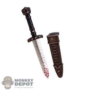 Knife: TBLeague Bloody Small Dagger w/Sheath