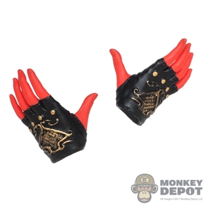 Hands: TBLeague Female Molded Fingerless Gloved Relaxed Hands